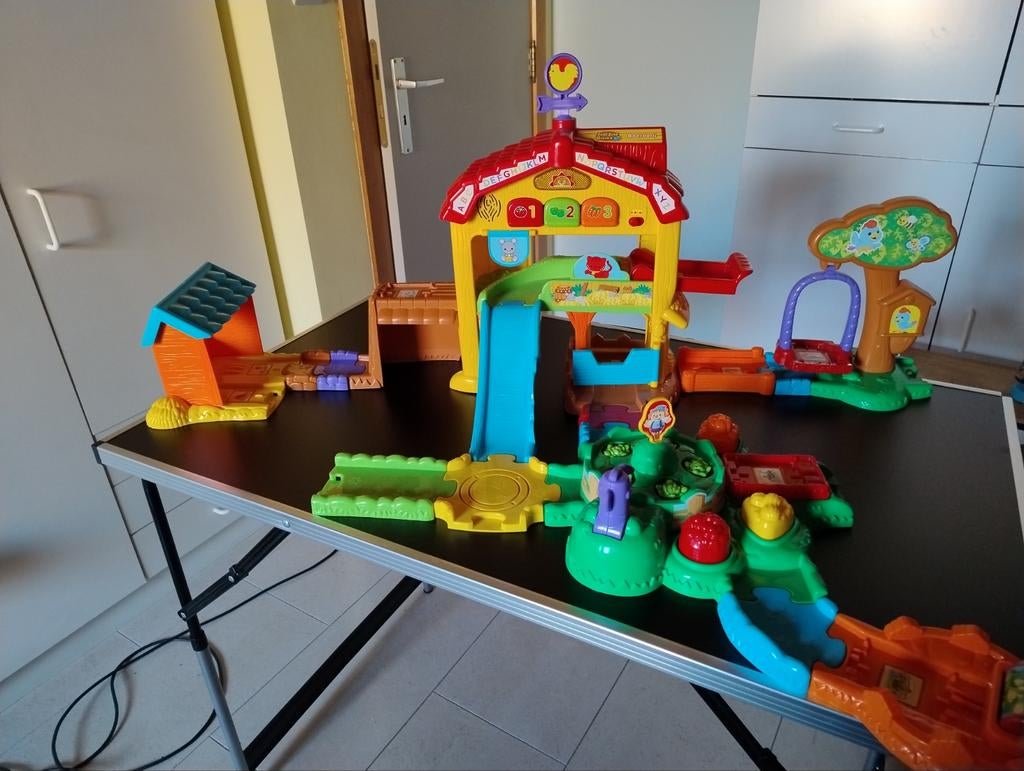 VTech Zoef Zoef dieren Boerderij, Kinderen en Baby's, Speelgoed | Vtech, Ophalen of Verzenden, Zo goed als nieuw, 2 tot 4 jaar
