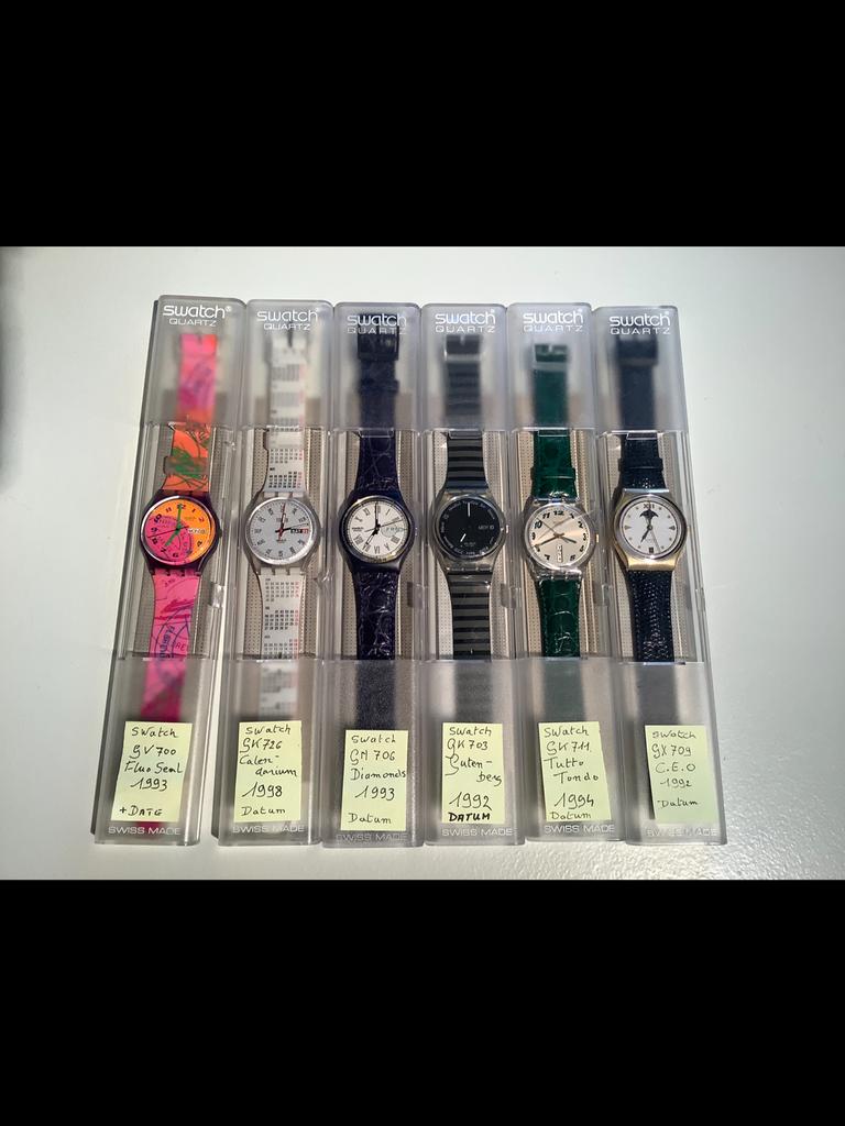 Swatch collectors item, Handtassen en Accessoires, Horloges | Heren, Ophalen of Verzenden, Zo goed als nieuw, Swatch