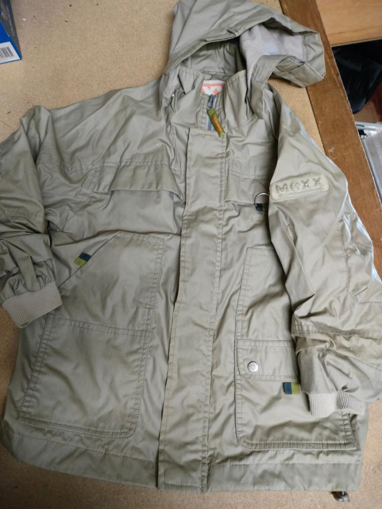 Regenjas met afneembare kap 5/6 jaar, Kinderen en Baby's, Mexx, Gebruikt, Ophalen of Verzenden, Jongen