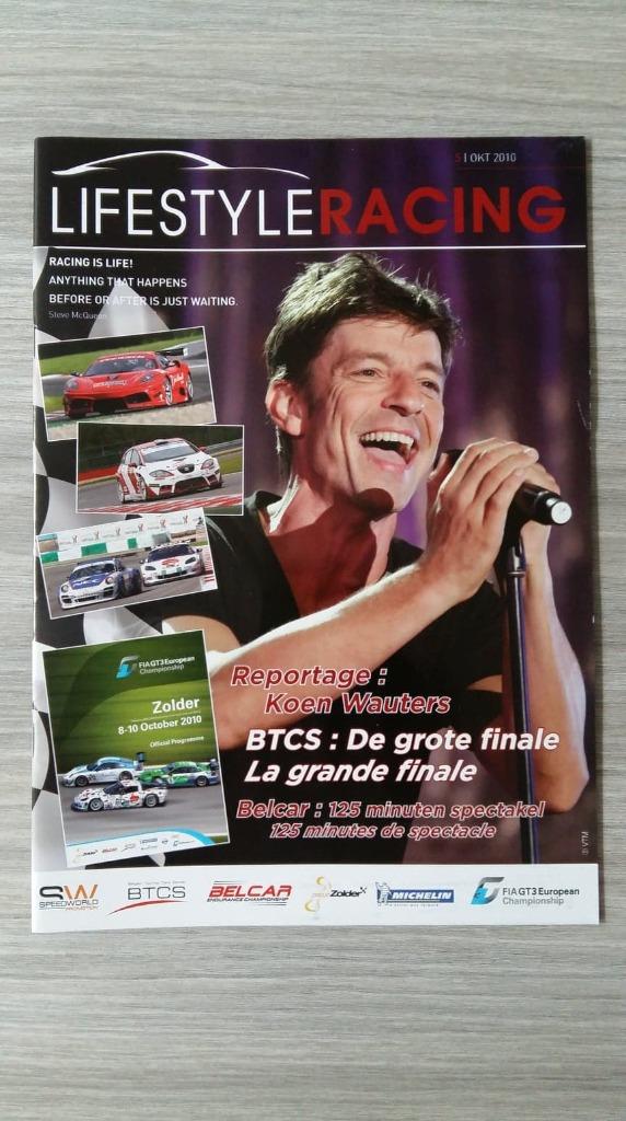 Fia GT3 European Championship 2010 Circuit Zolder - Programm, Ophalen of Verzenden, Zo goed als nieuw, Algemeen