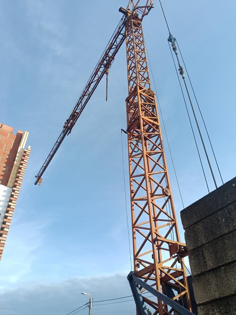 Arcomet T20 bouwkraan, Ophalen, Kraan