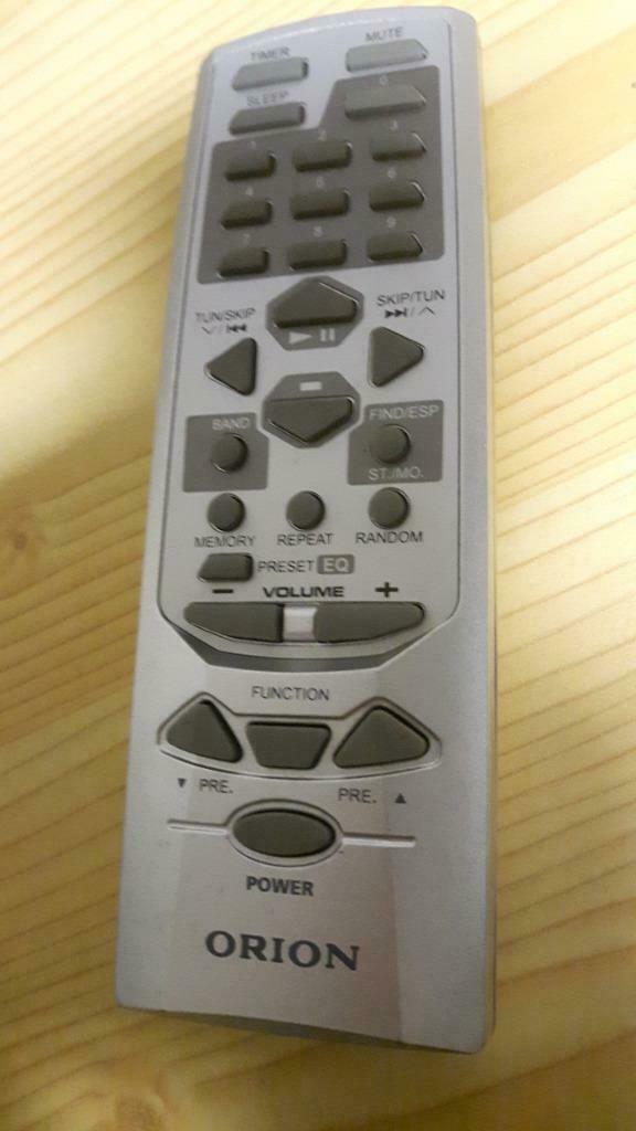 Afstandsbediening ORION RADIO- CD, TV, Hi-fi & Vidéo, Enlèvement ou Envoi, Utilisé, Radio, Avec lecteur de CD