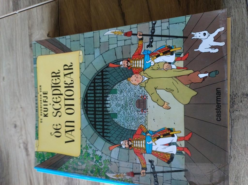 Hergé - De scepter van ottokar. 9 stuks, Ophalen of Verzenden, Zo goed als nieuw, Hergé