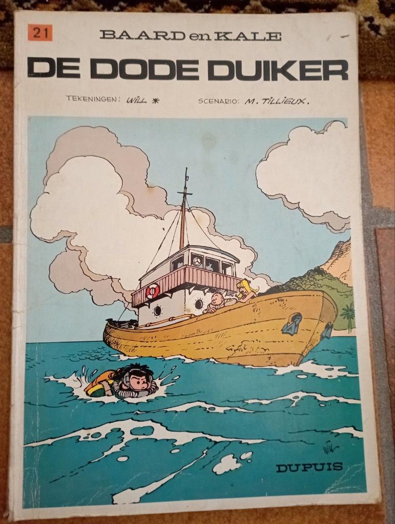 656) Baard en kale de dode duiker, Eén stripboek, Ophalen of Verzenden, Gelezen