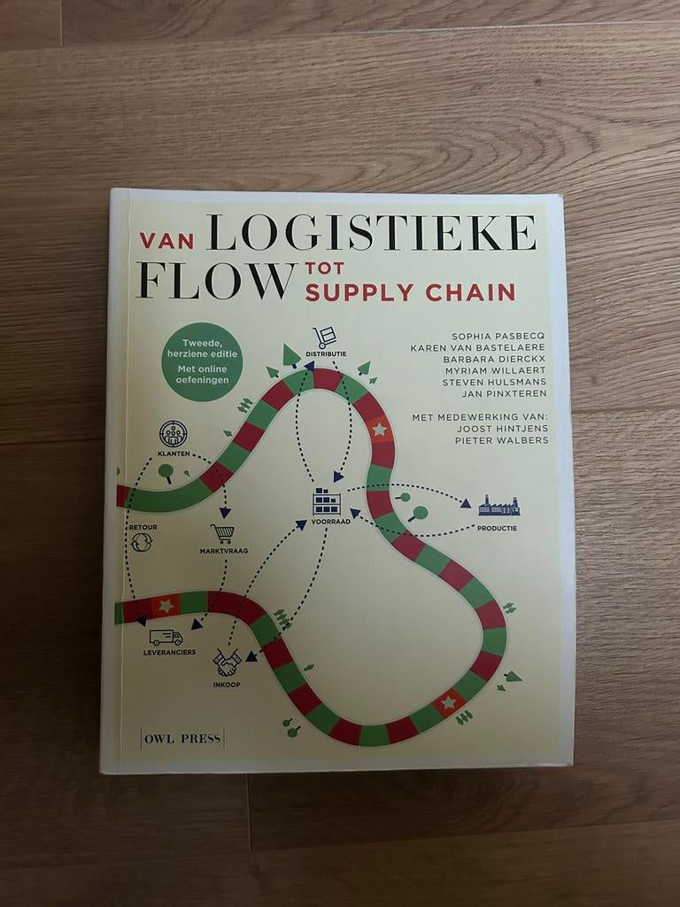 van logistieke flow tot supply chain, Enlèvement ou Envoi, Comme neuf