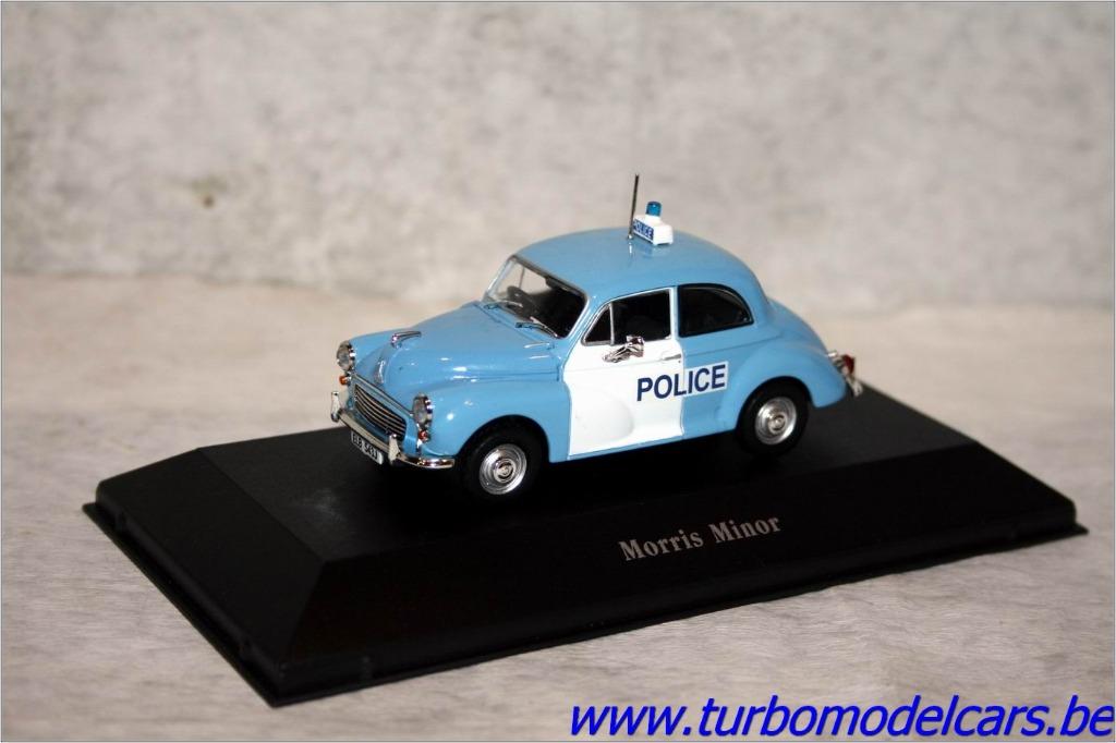Morris Minor POLICE 1/43 Atlas Police Cars, Hobby en Vrije tijd, Ophalen of Verzenden, Nieuw, Auto, Overige merken