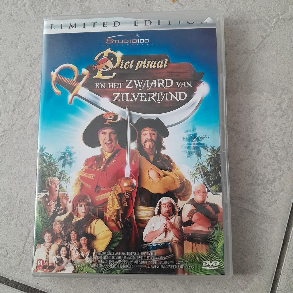 Piet piraat en het zwaard van zilvertand, Enlèvement, Utilisé