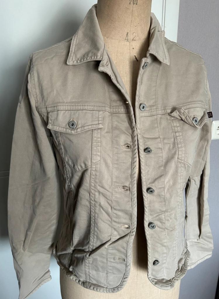 Beige jasje van CKS, Verzenden, Jas