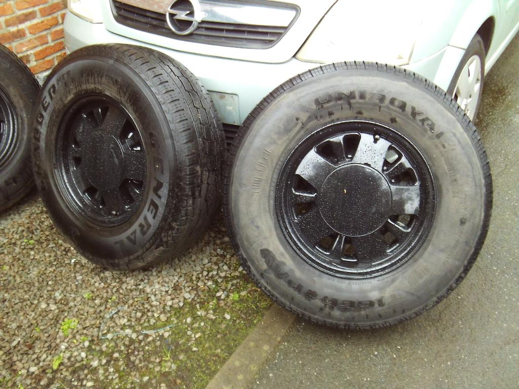 velgen en banden chevrolet gmc, Ophalen, Bestelwagen, Zomerbanden, Band(en)