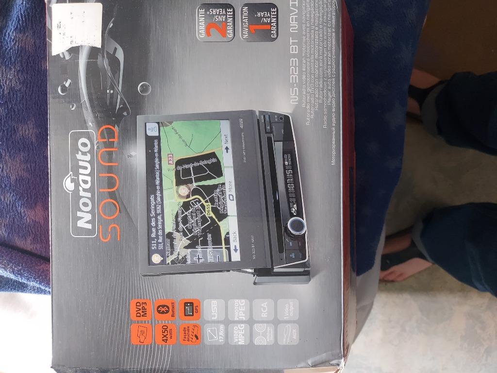 Autoradio gps mp3 ....., Enlèvement, Utilisé