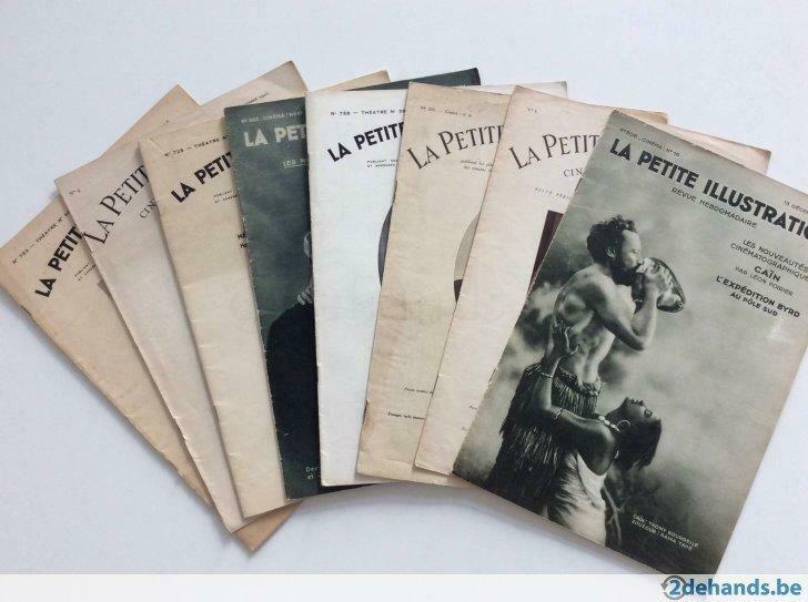 La Petite Illustration, revue Cinéma, Théatre (8 ex.), Boeken, Tijdschriften en Kranten, Ophalen of Verzenden, Gelezen