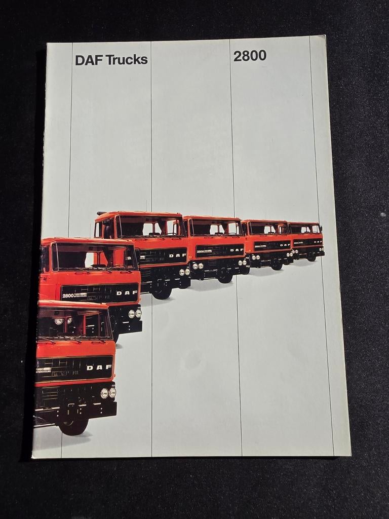 Brochure DAF Trucks 2800, Livres, Autos | Brochures & Magazines, Enlèvement ou Envoi