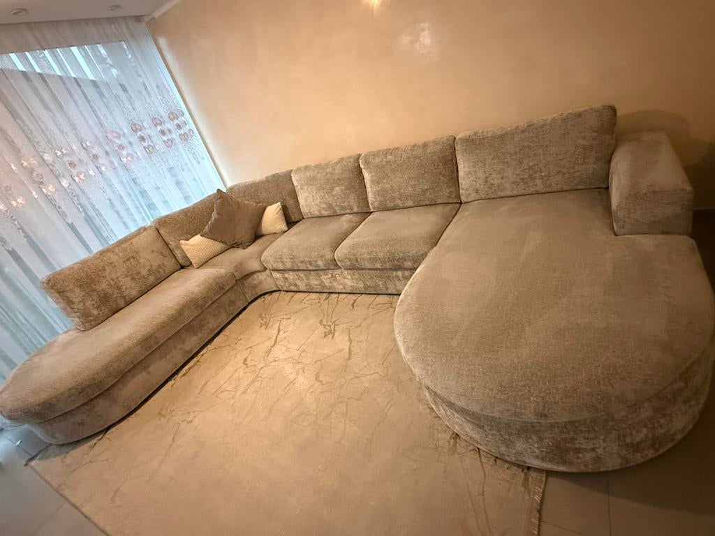 Mobilier de salon de luxe ! À VENDRE, Enlèvement, Neuf, Tissus, Modern luxe salontafel