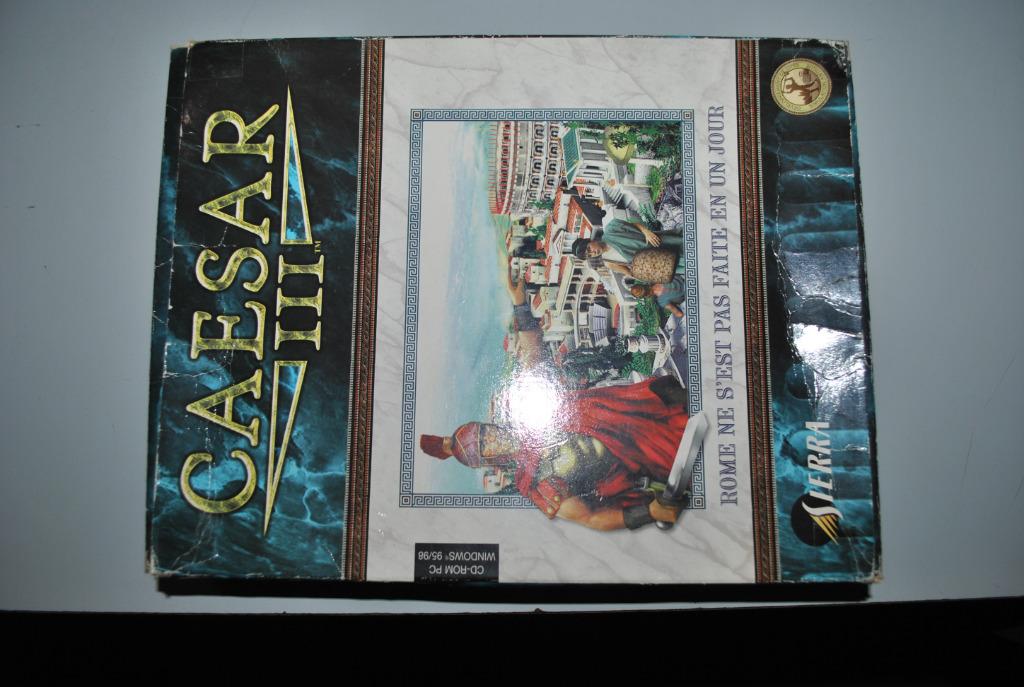 Boite vide Sierra "Caesar III" pour Windows Etat potable, Consoles de jeu & Jeux vidéo, Envoi, Utilisé