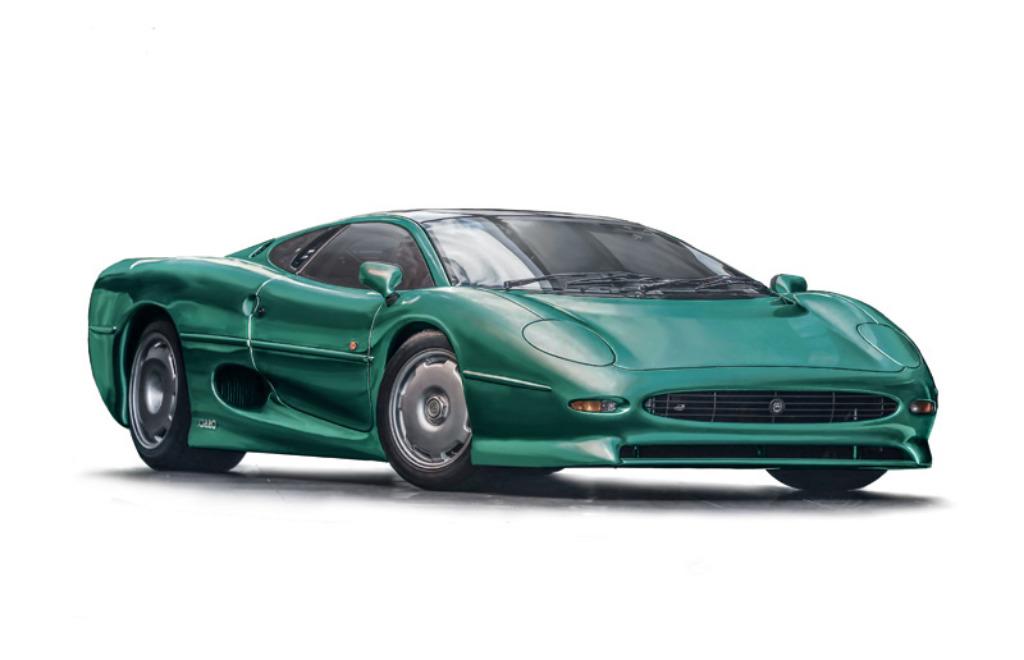 ITALERI 3631 jaguar XJ220 échelle 1/24, Hobby en Vrije tijd, Groter dan 1:32, Nieuw, Ophalen of Verzenden, Italeri