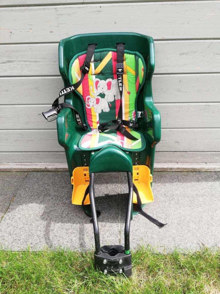 Fietsstoel, Fietsen en Brommers, Ophalen, Achterzitje, 9 t/m 18 kg, Gebruikt