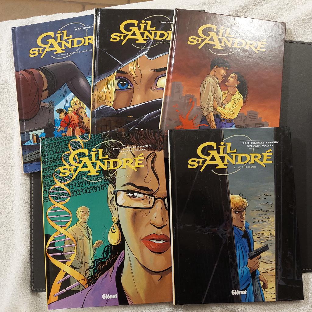 Gil St Andre - tomes 1 à 5 - Kraehn - EO / rééd, Boeken, Stripverhalen, Ophalen of Verzenden