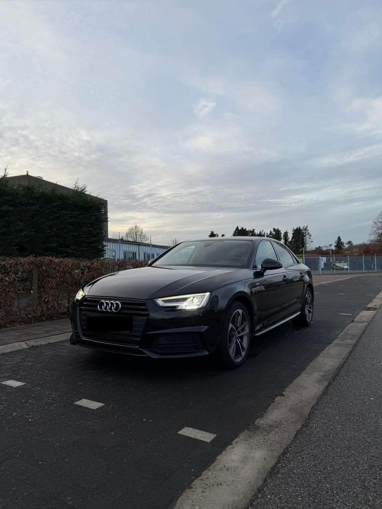 Audi a4 s line, Auto's, 1984 cc, A4, Zwart, Leder