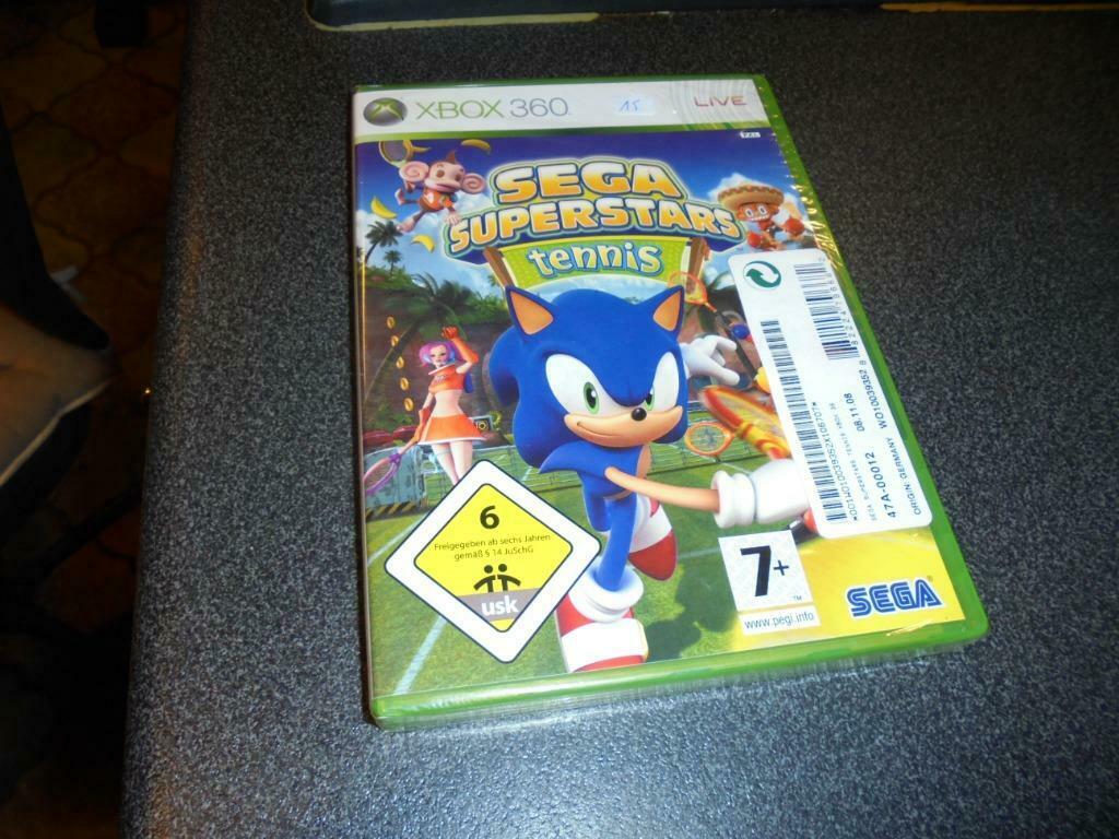 X box 360 Sega Superstars Tennis (nieuw in verpakking), Games en Spelcomputers, Games | Xbox 360, Nieuw, Sport, 3 spelers of meer