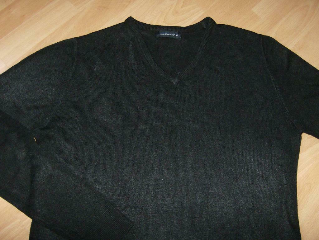 trui zwart merk cedar wood state - maat m, Kleding | Heren, Truien en Vesten, Maat 48/50 (M), Cedar Wood State, Zwart, Ophalen of Verzenden