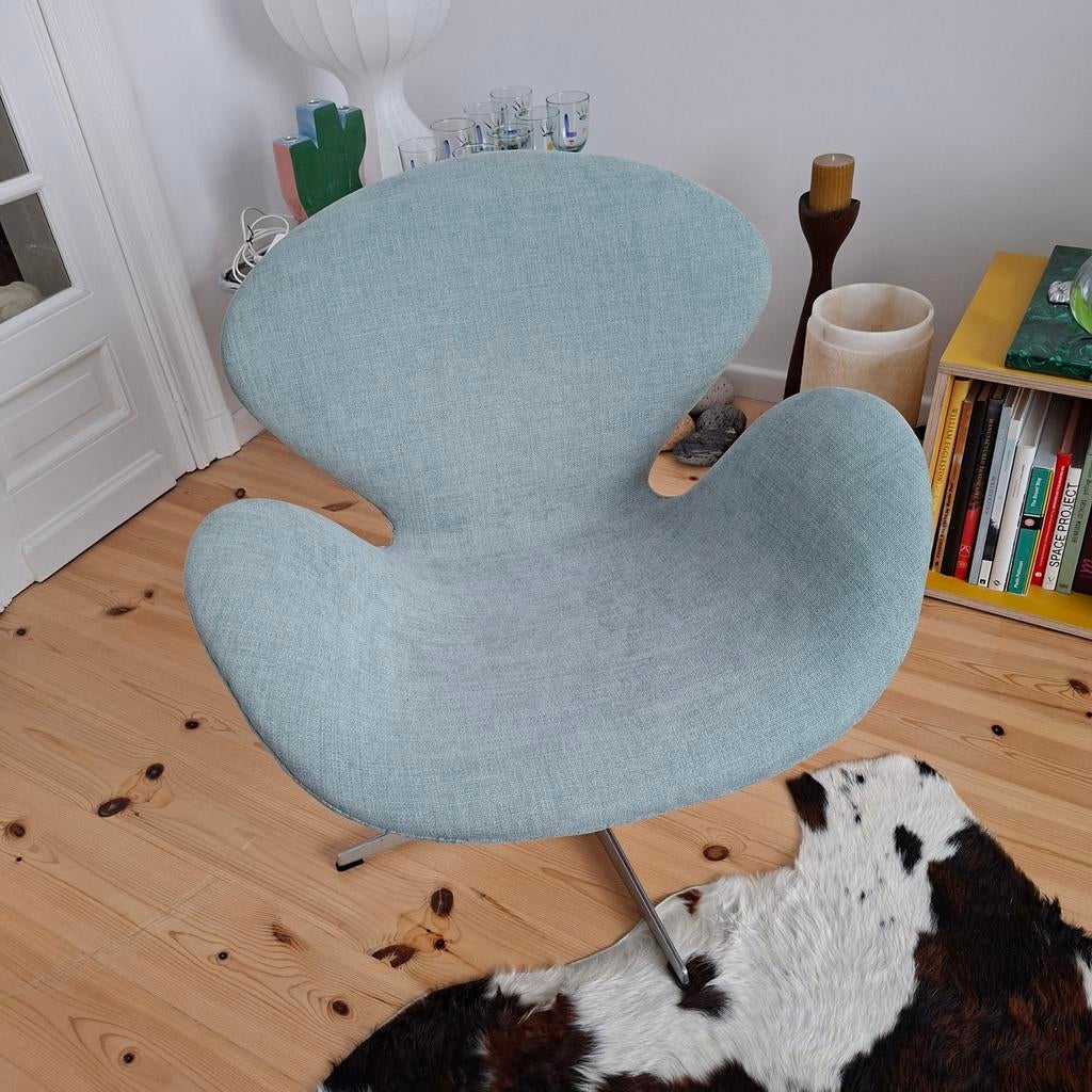 Fauteuil Swan van Arne Jacobsen voor Fritz Hansen