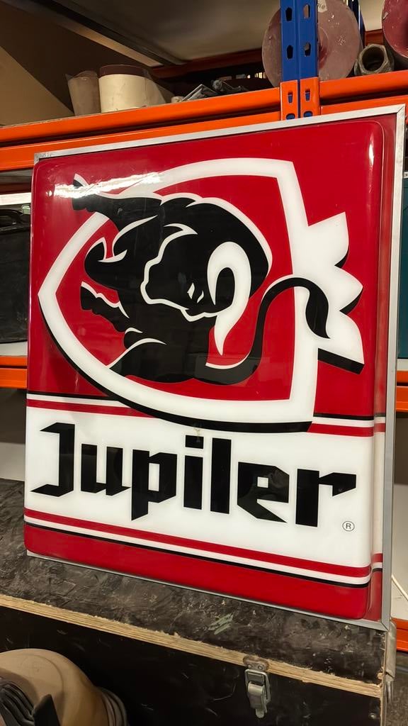 Lichtreclame Jupiler, Verzamelen, Merken en Reclamevoorwerpen, Ophalen, Zo goed als nieuw