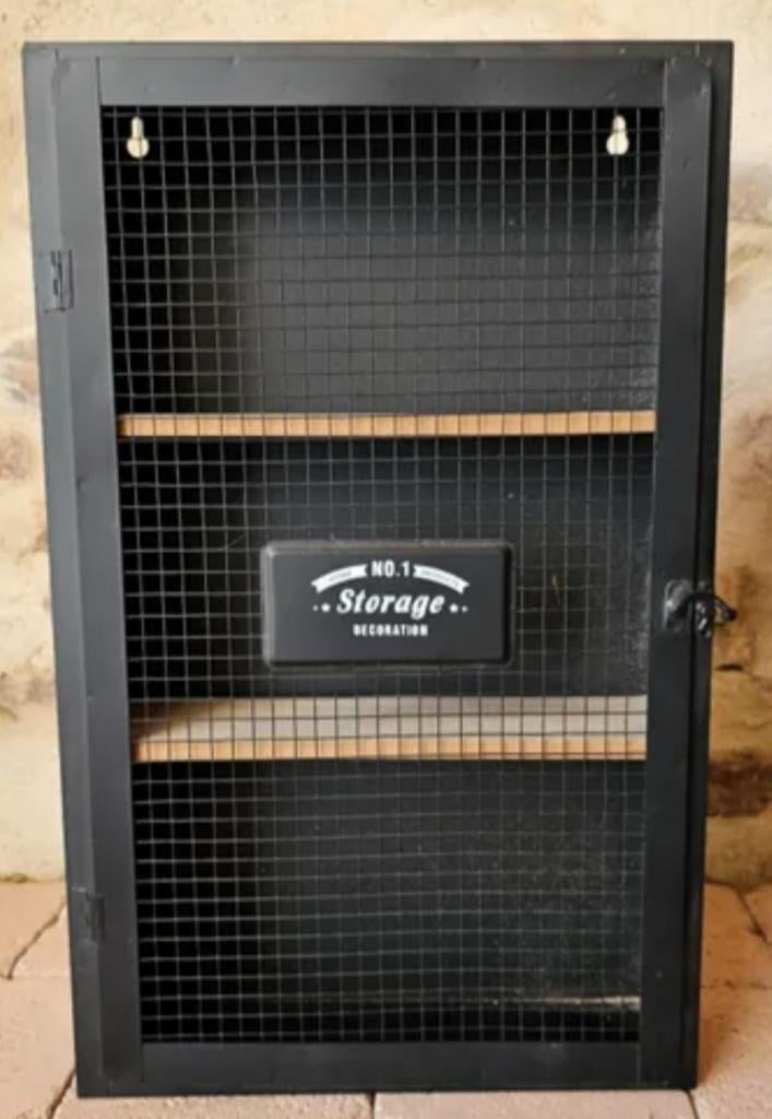 Armoire à suspendre style industriel, Neuf, Avec tablette(s), Moins de 25 cm, Enlèvement
