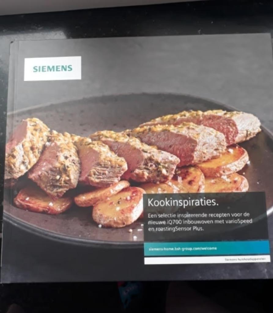 Boek Siemens Kookinspiratie, Enlèvement, Comme neuf