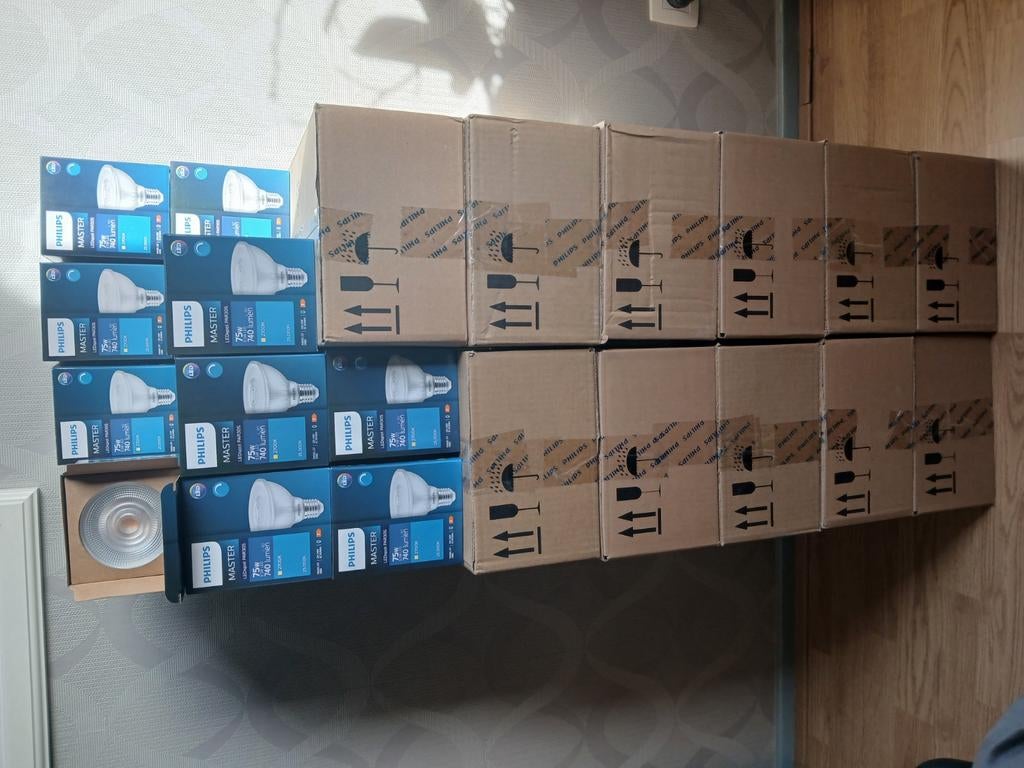 Philips MASTER E27 PAR30S 9.5W 740lm 25D In totaal 86 stuks, Ophalen of Verzenden, Nieuw