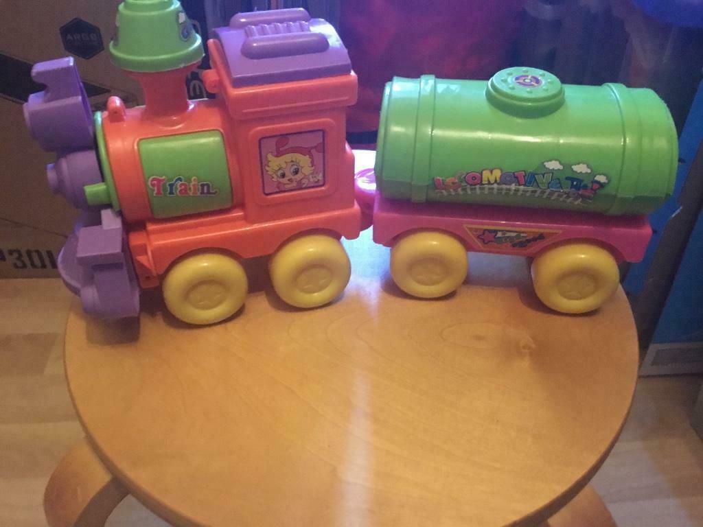 Treintje met aanhangwagen, Ophalen of Verzenden, Zo goed als nieuw
