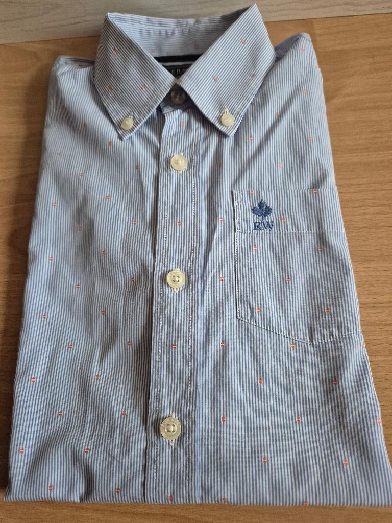 Hemd 12 jaar River Woods nieuwstaat, Kinderen en Baby's, Kinderkleding | Maat 152, Overhemd of Blouse, Ophalen of Verzenden, Zo goed als nieuw