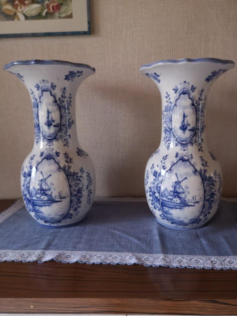 Vase type delft, Ophalen