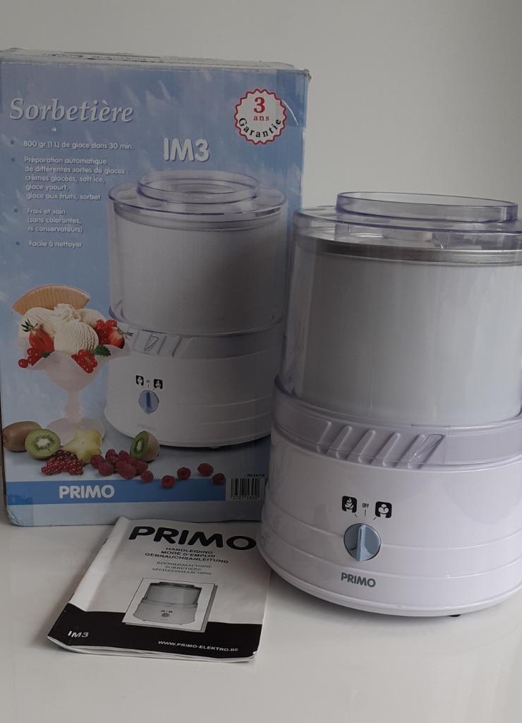 Roomijsmachine Primo, Ophalen, Zo goed als nieuw, Koelelement