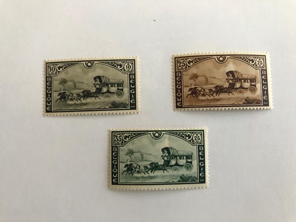 Belgique - 407/409 - MNH - **, Enlèvement ou Envoi, Non oblitéré, Neuf