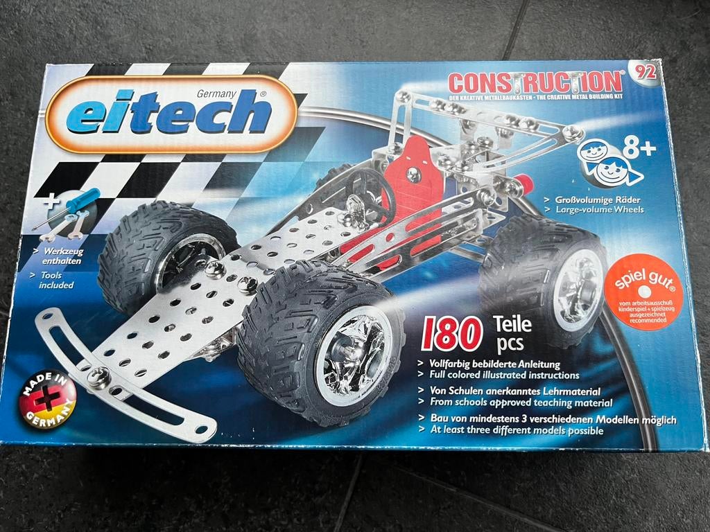 Eitech 92 voiture a construire en métal. Complète, Ophalen of Verzenden, Zo goed als nieuw