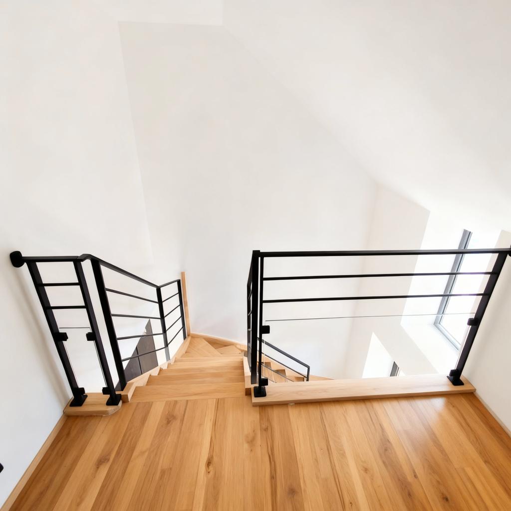 Trap op maat Metaal en hout - Gratis levering, Verzenden, Nieuw