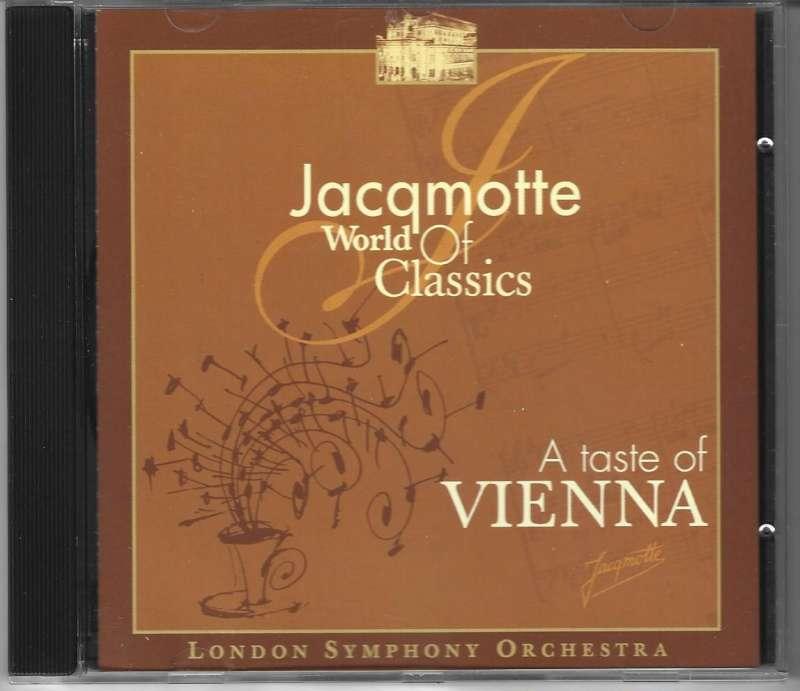 CD Jacqmotte World Of Classics - A Taste Of Vienna, Cd's en Dvd's, Cd's | Klassiek, Zo goed als nieuw, Orkest of Ballet, Classicisme
