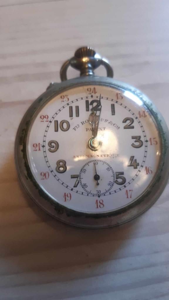 roskopf zakhorloge, Handtassen en Accessoires, Ophalen of Verzenden, Zakhorloge, Onbekend