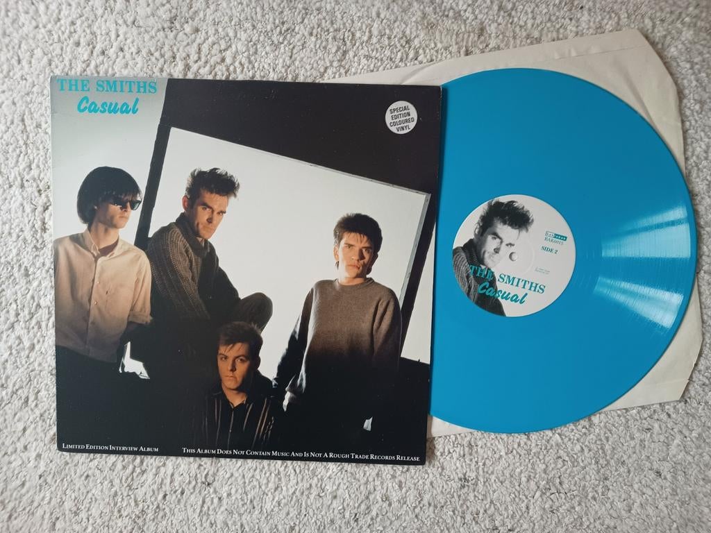 Lp The Smiths, Casual, bootleg, blue vinyl, Cd's en Dvd's, Ophalen of Verzenden