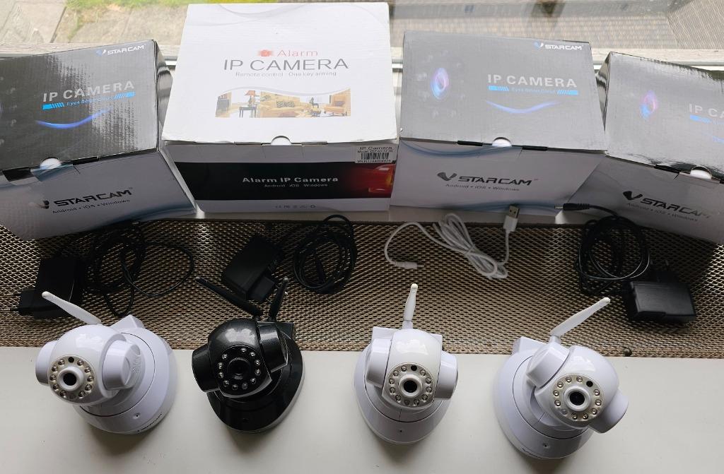 Kit 4 cameras VSTARCAM, TV, Hi-fi & Vidéo, Enlèvement ou Envoi, Autres types, Caméra