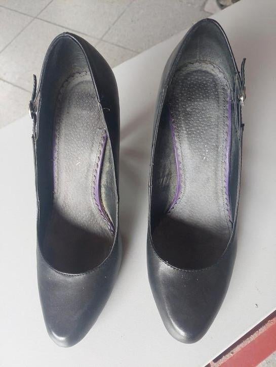 Pumps  met hoge hak zwart maat 39, Ophalen of Verzenden, Zo goed als nieuw, Zwart, Pumps