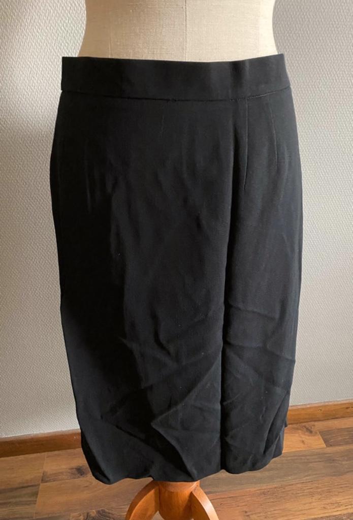 Zwarte rok Louis Féraud maat 46, Vêtements | Femmes, Taille 46/48 (XL) ou plus grande, Louis Féraud, Comme neuf, Sous le genou