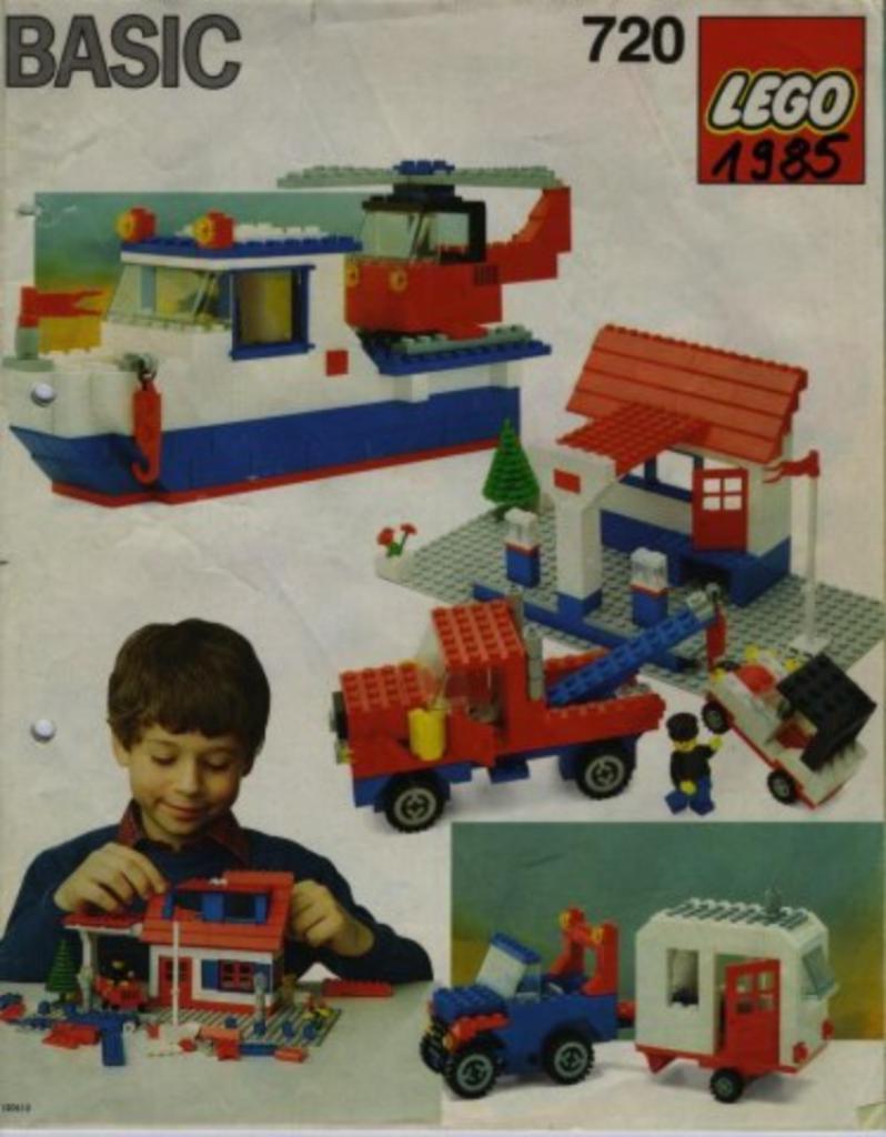 LEGO Universal Building Set 720 Basic Building Set, Kinderen en Baby's, Speelgoed | Duplo en Lego, Ophalen of Verzenden, Zo goed als nieuw