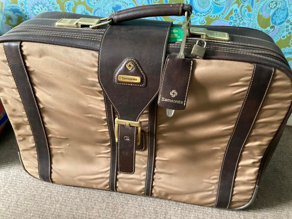 Valise Samsonite, Enlèvement, Comme neuf, Beige