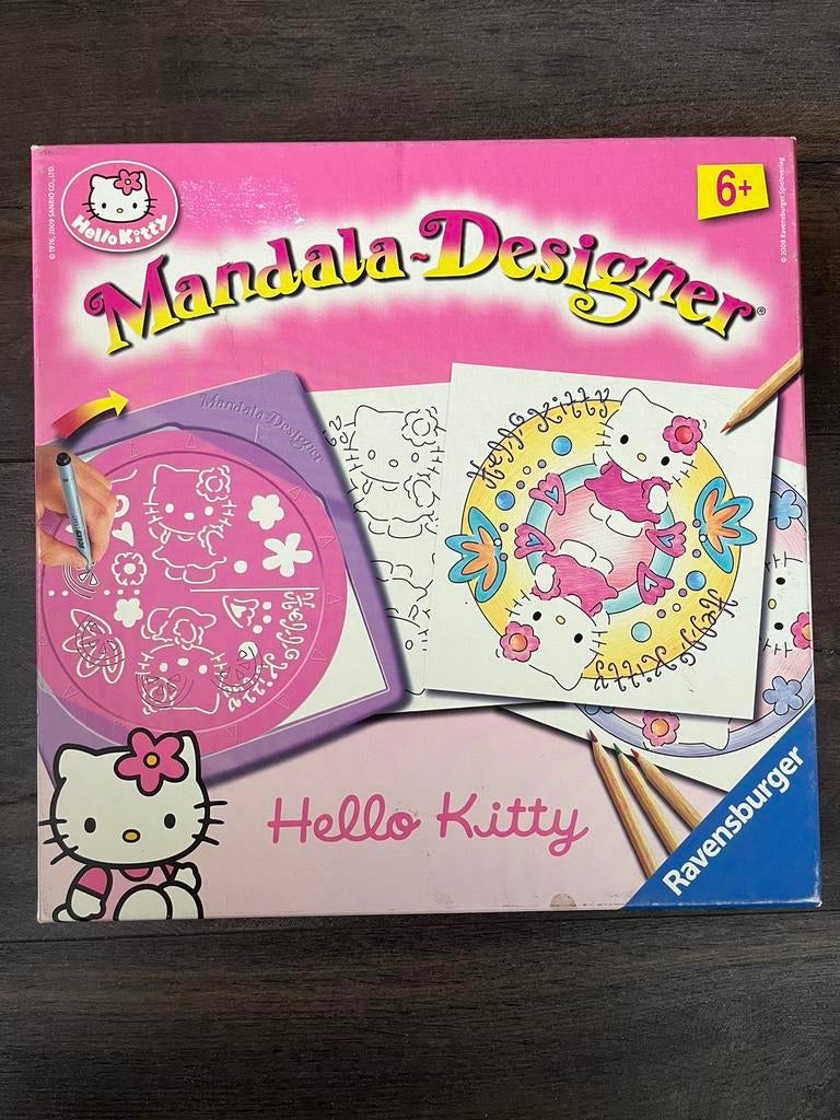 Créateur de mandalas Hello Kitty, Enlèvement ou Envoi, Comme neuf, Papier, Carnet de croquis ou à dessin