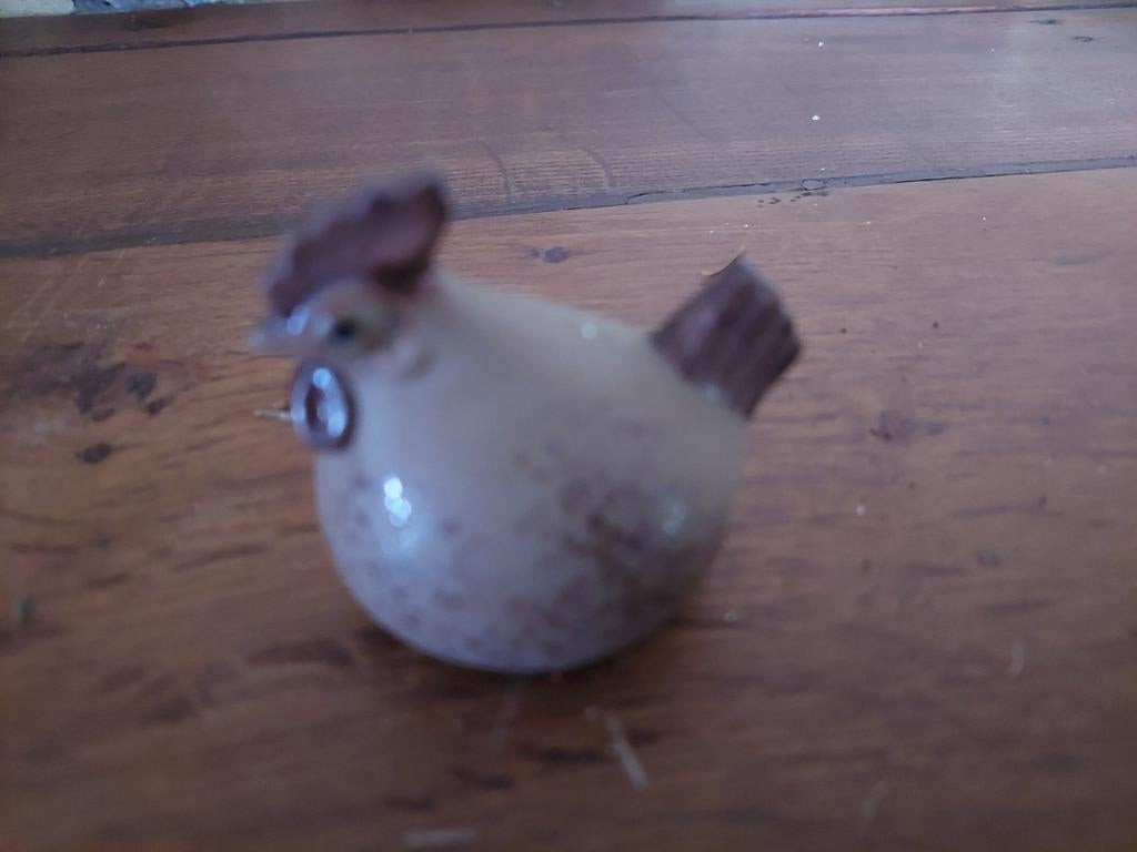 Petite poule en céramique, Ophalen of Verzenden