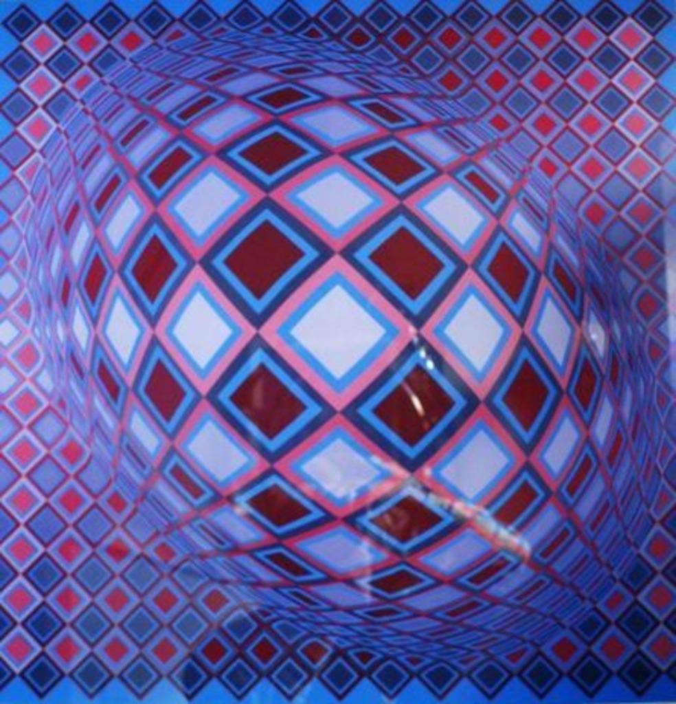 Vasarely Sans titre, Enlèvement ou Envoi