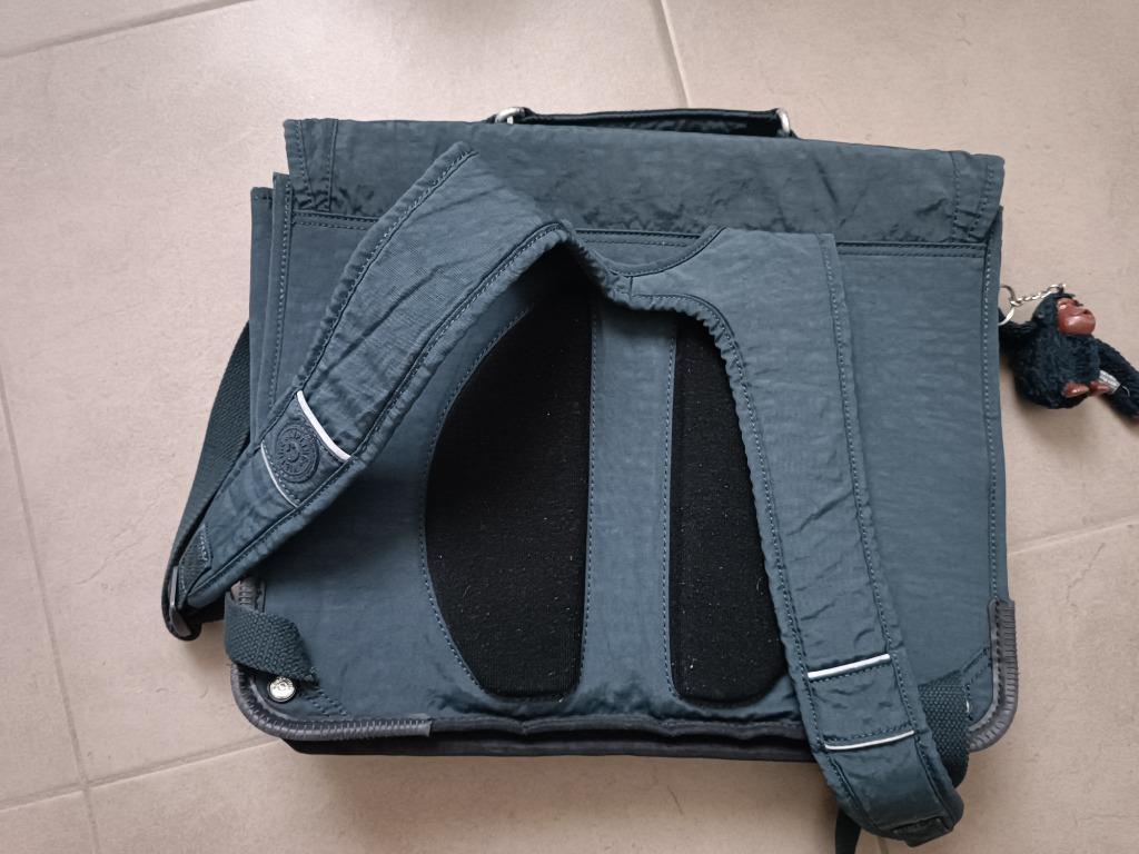 Boekentas Kipling + fluo overtrek, Kinderen en Baby's, Ophalen of Verzenden, Gebruikt