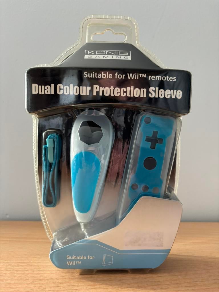 Wii remote protection silicone avec dragonne neuve, Games en Spelcomputers, Ophalen of Verzenden, Nieuw