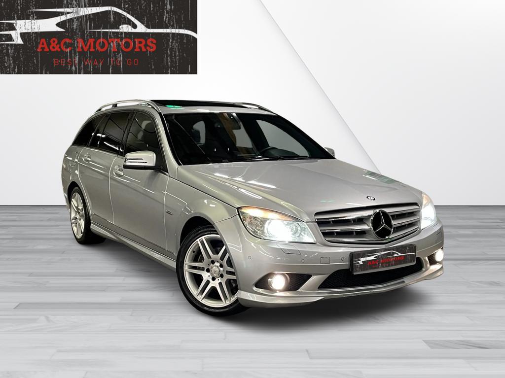 Mercedes-Benz C200 kompressor AMG PakketAut/xenon, Auto's, Mercedes-Benz, Automaat, Euro 5, Zwart, 4 cilinders